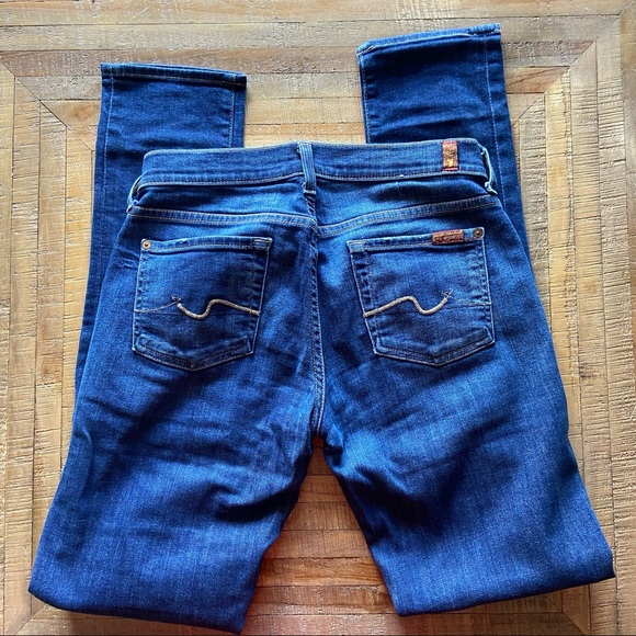 Seven for all mankind skinny Roxanne style jeans - Picture 4 of 10